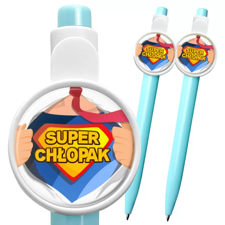 przypinka długopis Super Chłopak Superman Dzień Chłopaka