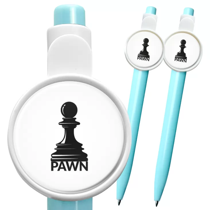 przypinka długopis Pawn