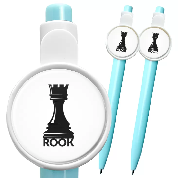 przypinka długopis Rook