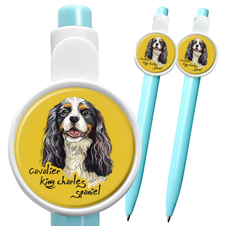 przypinka długopis Cavalier king charles spaniel