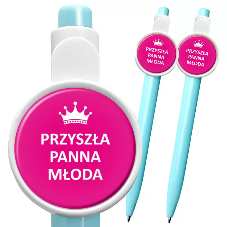 przypinka długopis Przyszła Panna Młoda