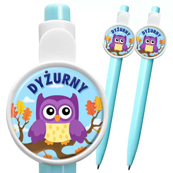 przypinka długopis Dyżurny