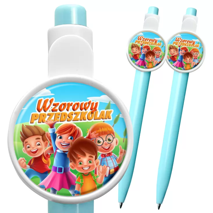 przypinka długopis Odznaka wzorowego przedszkolaka