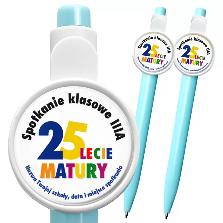przypinka długopis Spotkanie klasowe po maturze
