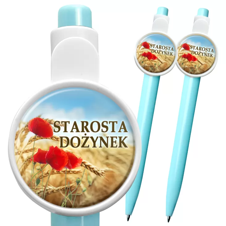 przypinka długopis STAROSTA DOŻYNEK