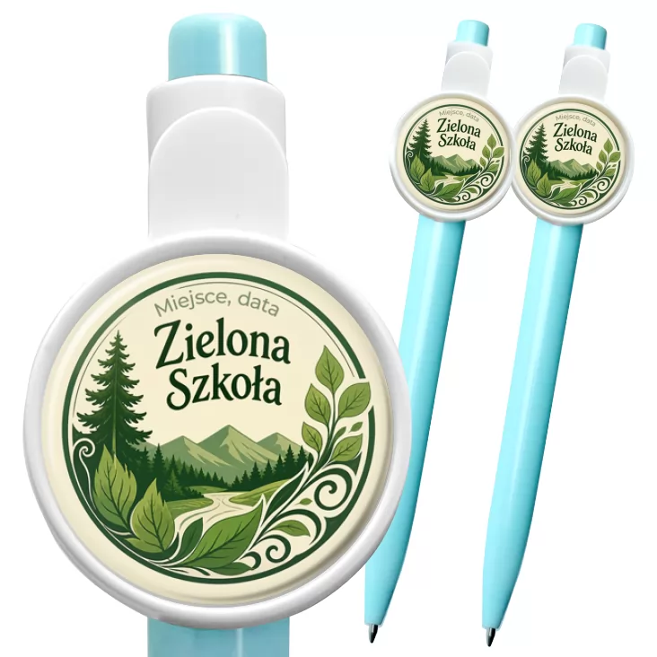 przypinka długopis Zielona Szkoła