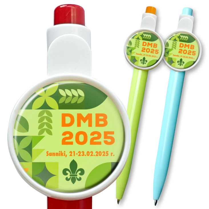 przypinka długopis DMB Sanniki 2025