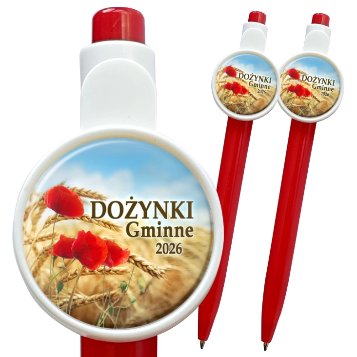 przypinka długopis Dożynki gminne
