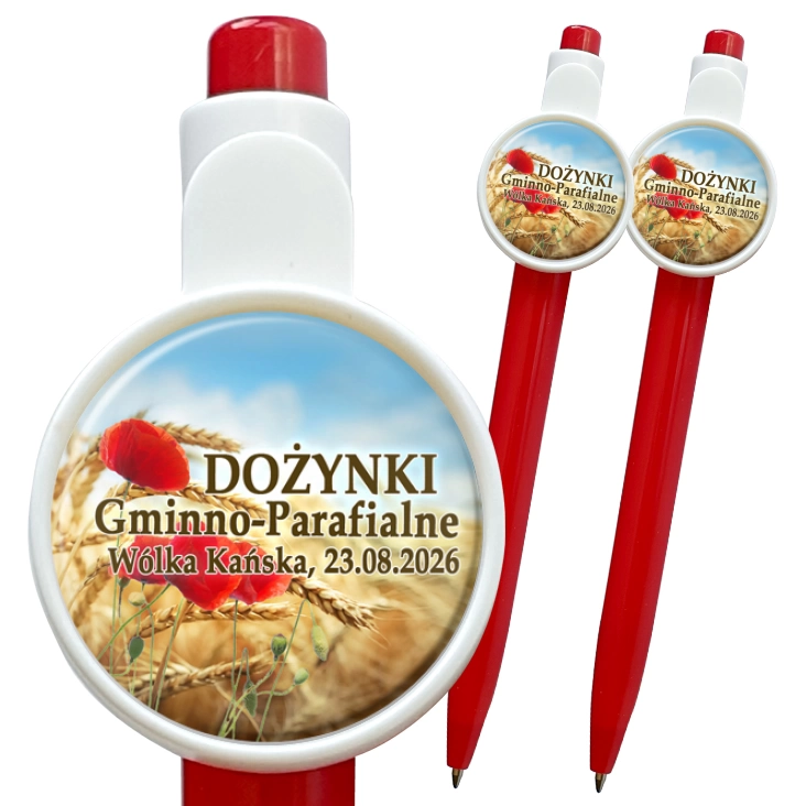 przypinka długopis Dożynki Gminno-Parafialne Wólka Kańska