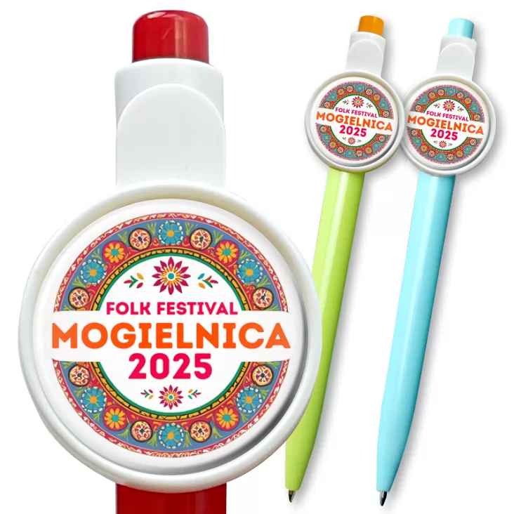 przypinka długopis Folk Festival Mogielnica 2025