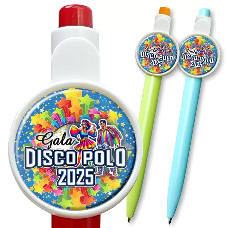 przypinka długopis Gala Disco Polo 2025