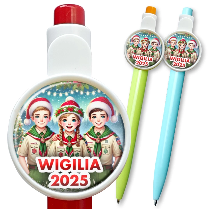 przypinka długopis Harcerska wigilia