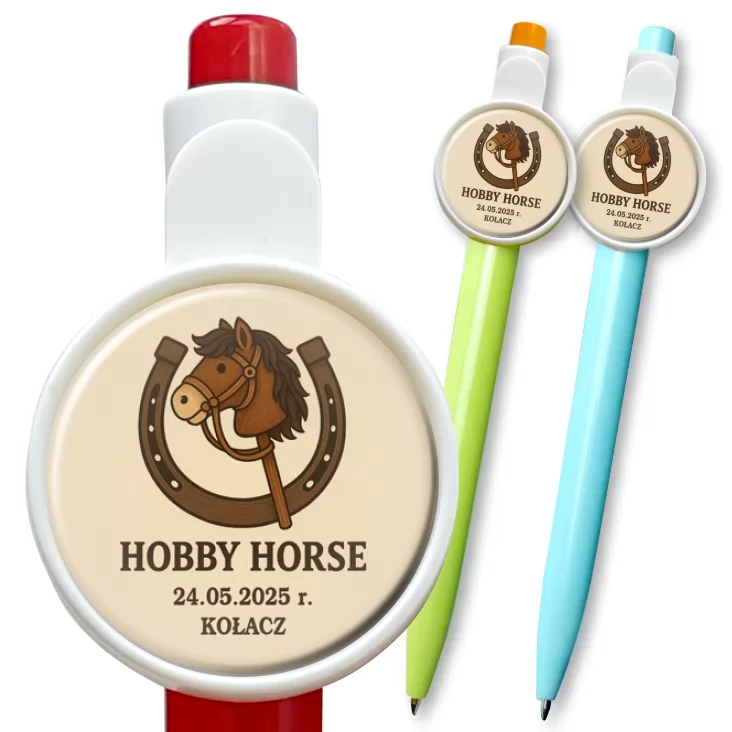 przypinka długopis Hobby Horse Kołacz 2025