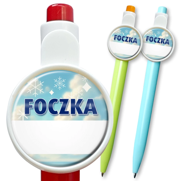 przypinka długopis Idenftyfikator foczka