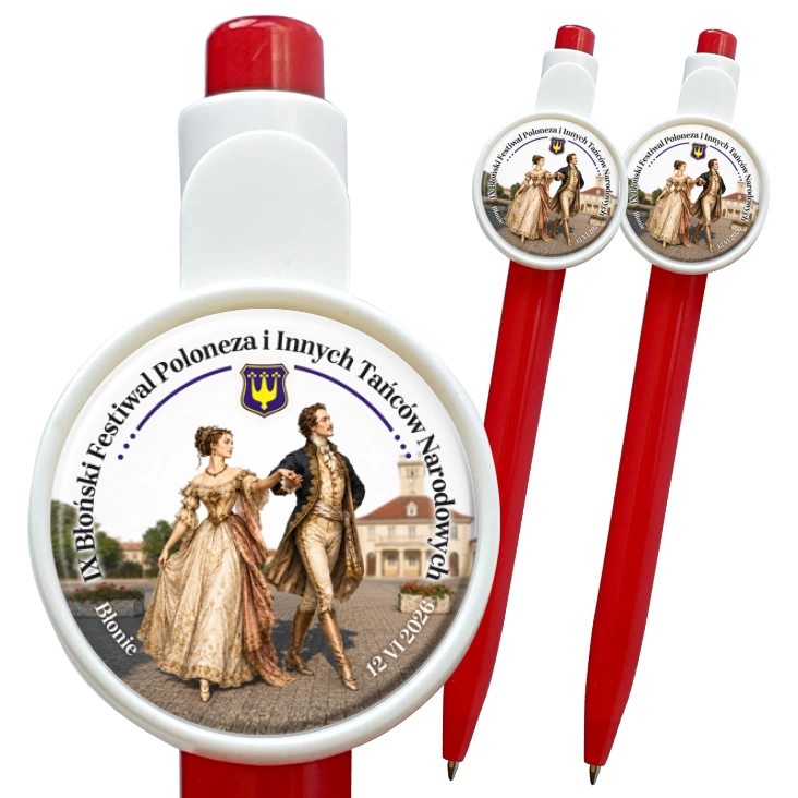 przypinka długopis IX Błoński Festiwal Poloneza Błonie 2026