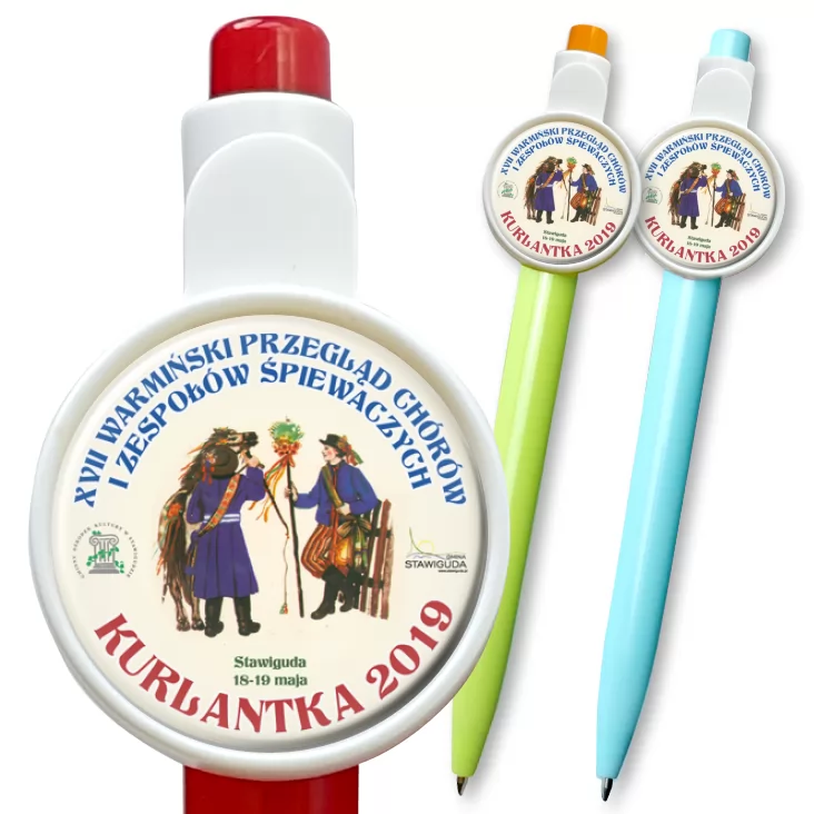 przypinka długopis Kurlantka 2019