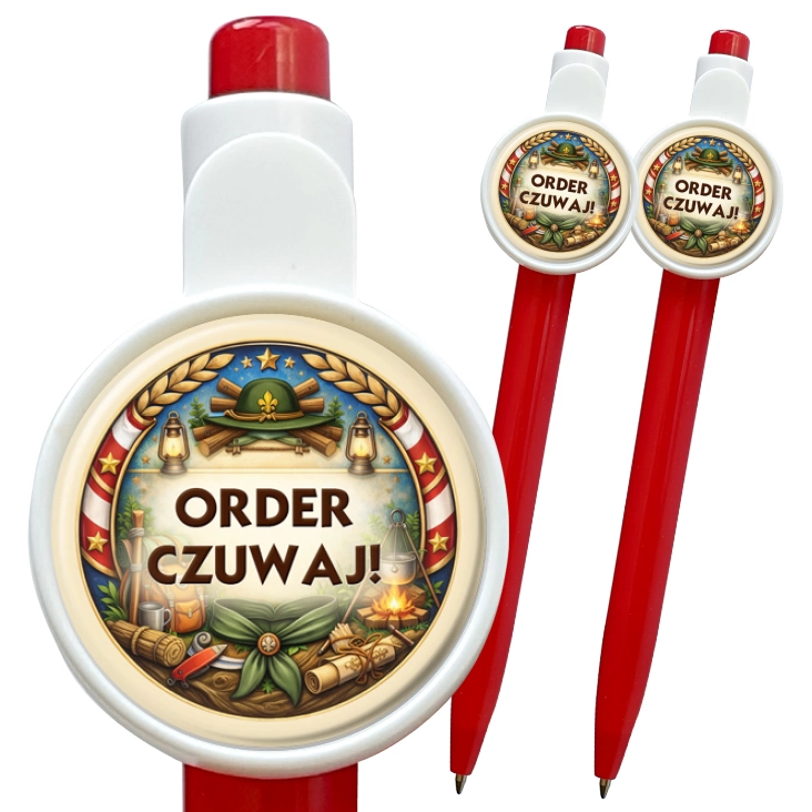 przypinka długopis Order Czuwaj