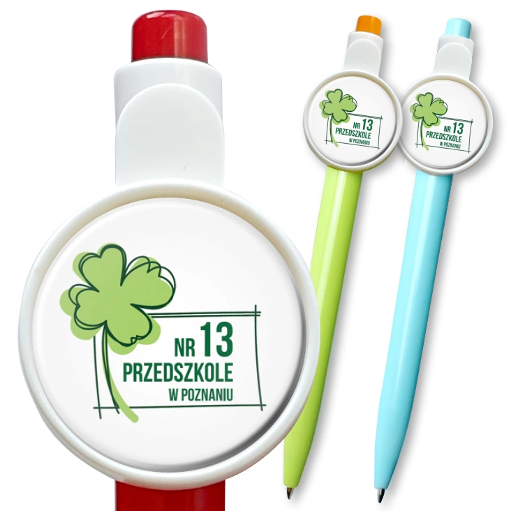 przypinka długopis Przedszkole nr 13 w Poznaniu