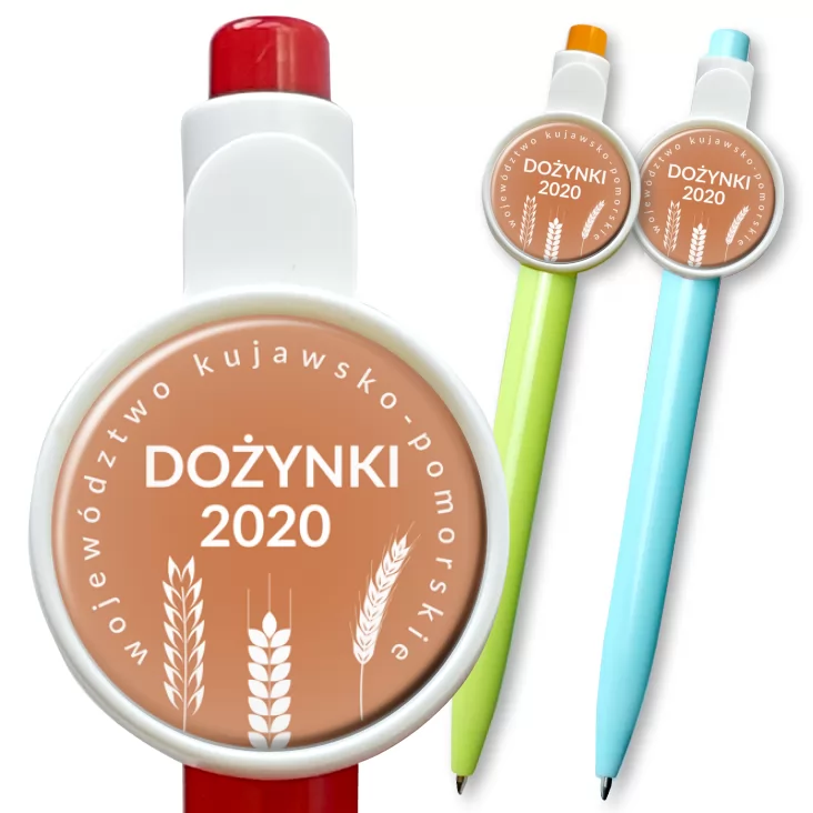 przypinka długopis Dożynki 2020