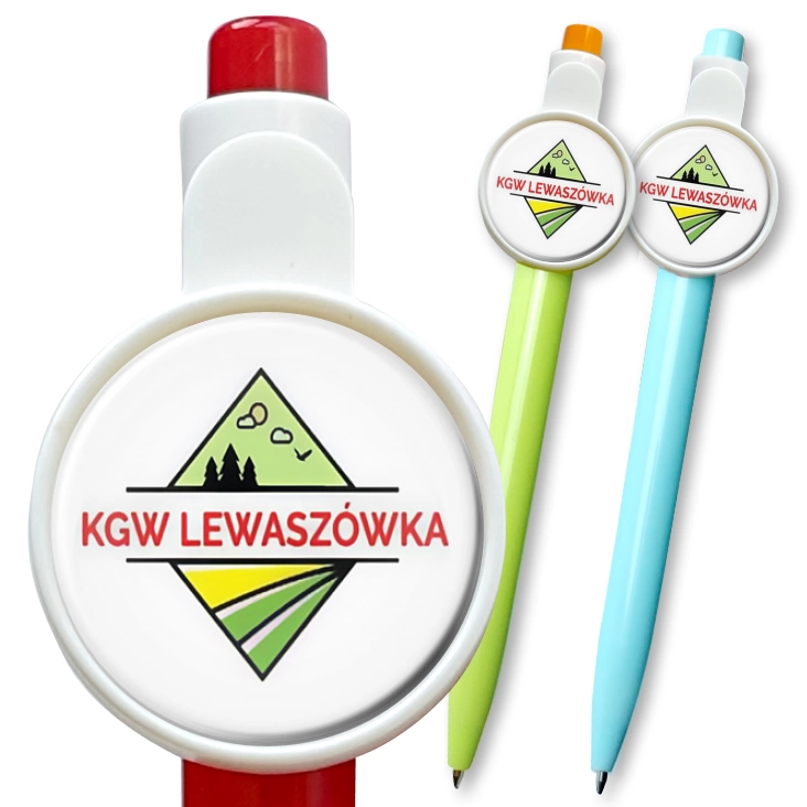 przypinka długopis KGW Lewaszówka