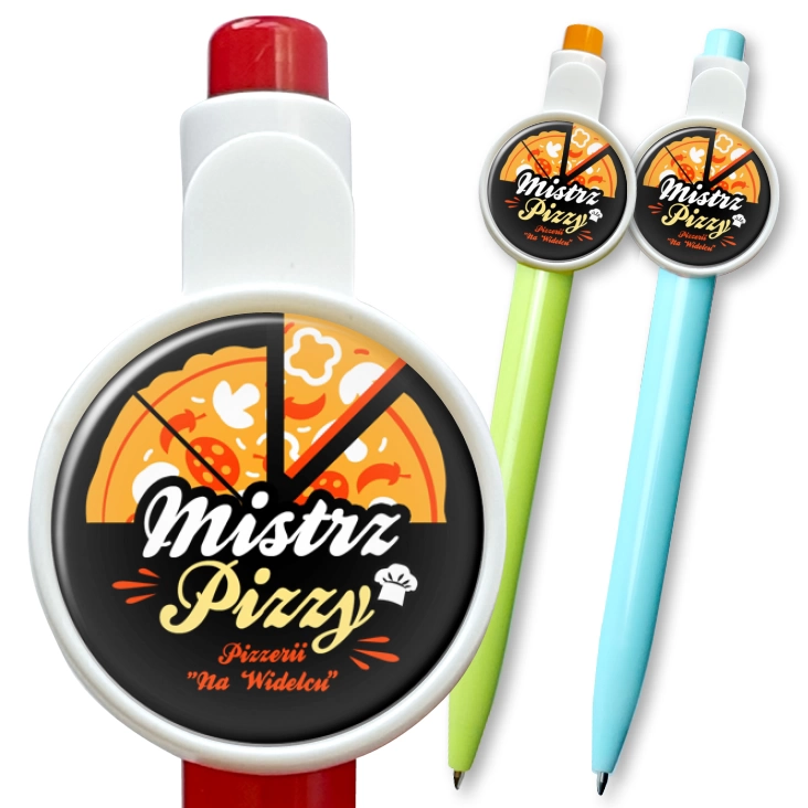 przypinka długopis Mistrz Pizzy Pizzeria