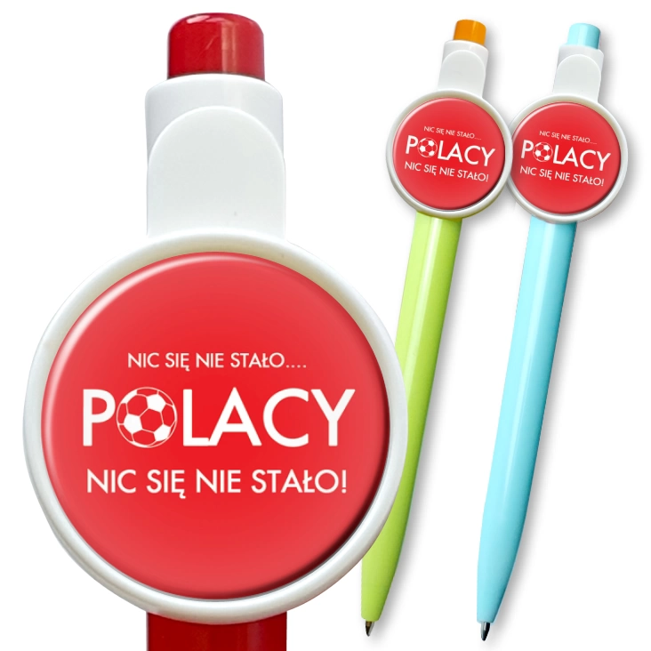 przypinka długopis Polacy nic się się nie stało