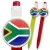 Przypinka długopis Południowa Afryka