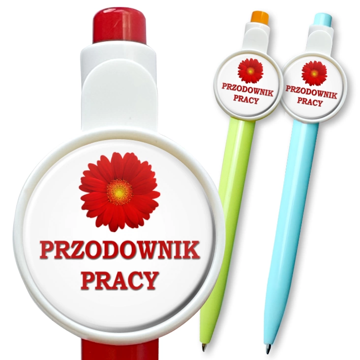 przypinka długopis Przodownik pracy