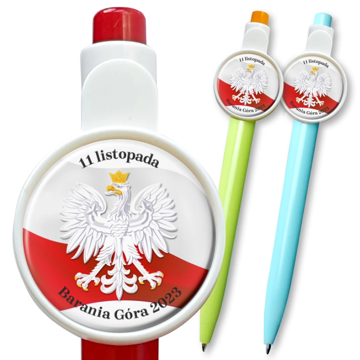 przypinka długopis Rajd 11 listopada na Baranią Górę