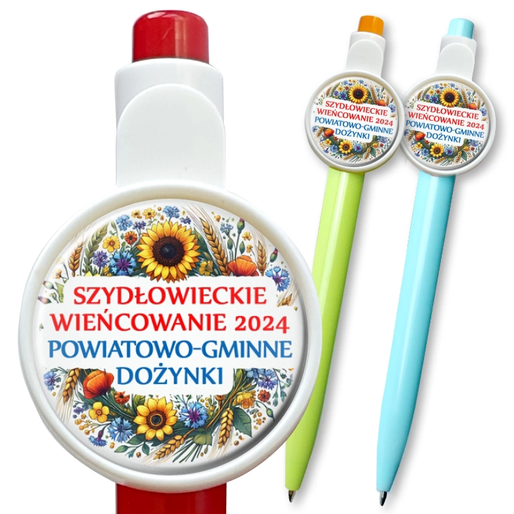 przypinka długopis Szydłowieckie Wieńcowanie 2024