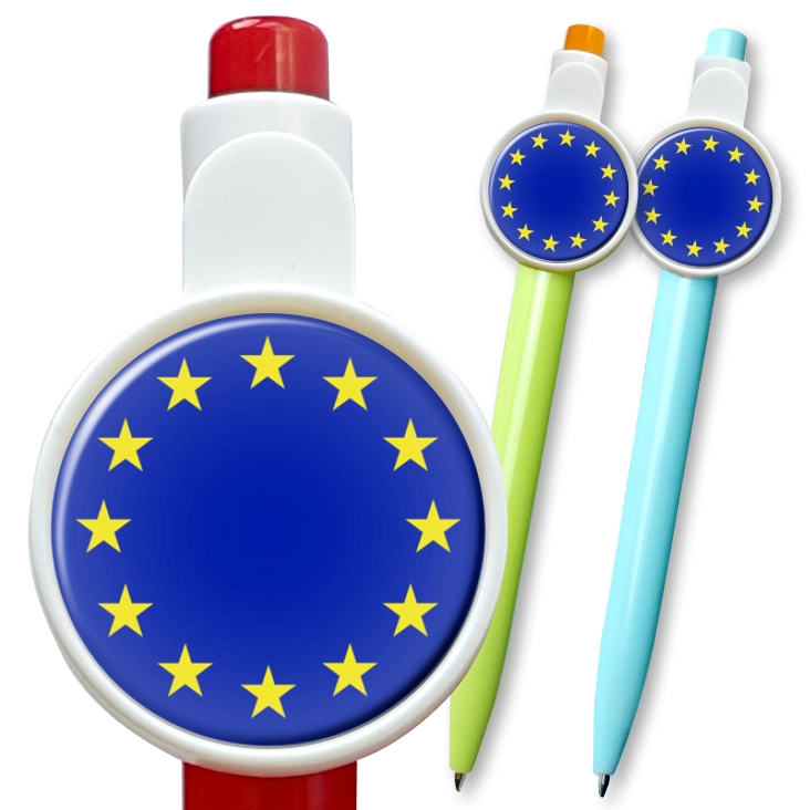 przypinka długopis Unia Europejska Gwiazdki