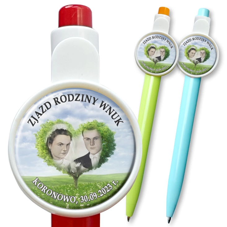 przypinka długopis Zjazd Rodziny Wnuk