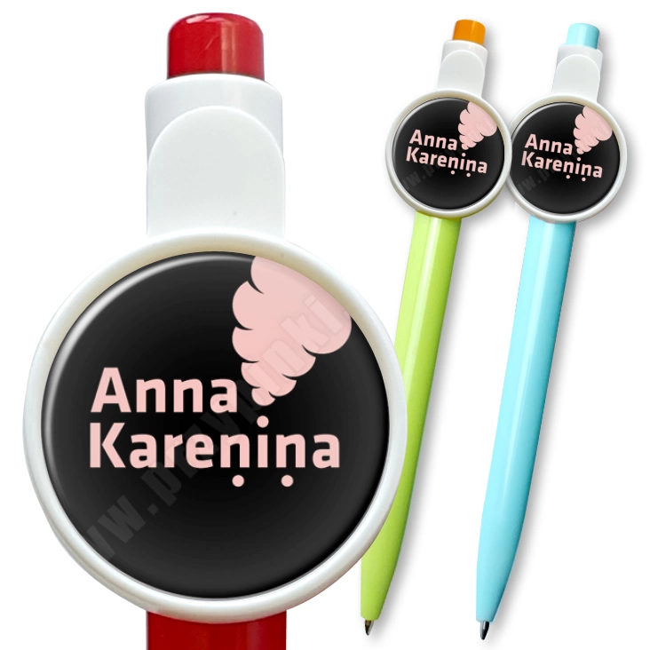 przypinka długopis Anna Karenina