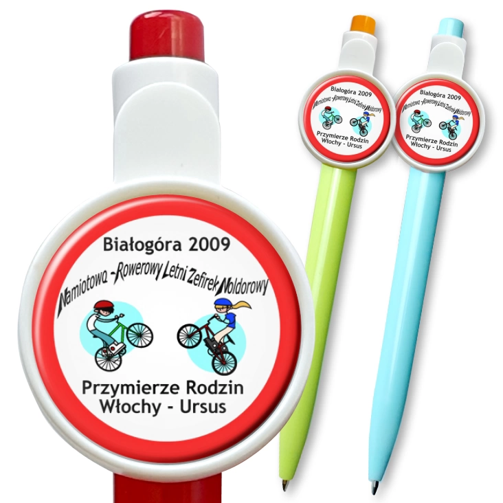 przypinka długopis Białogóra 2009