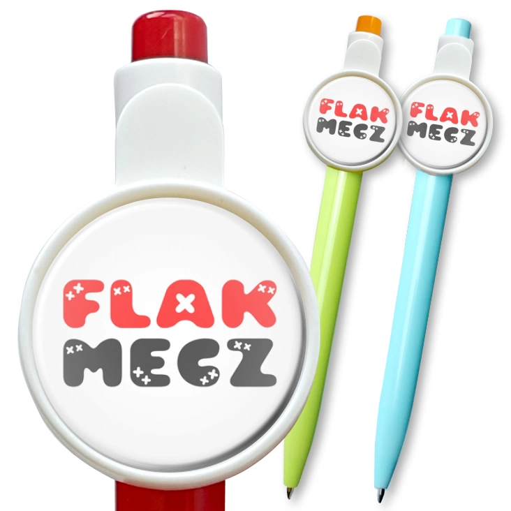 przypinka długopis Flakmecz