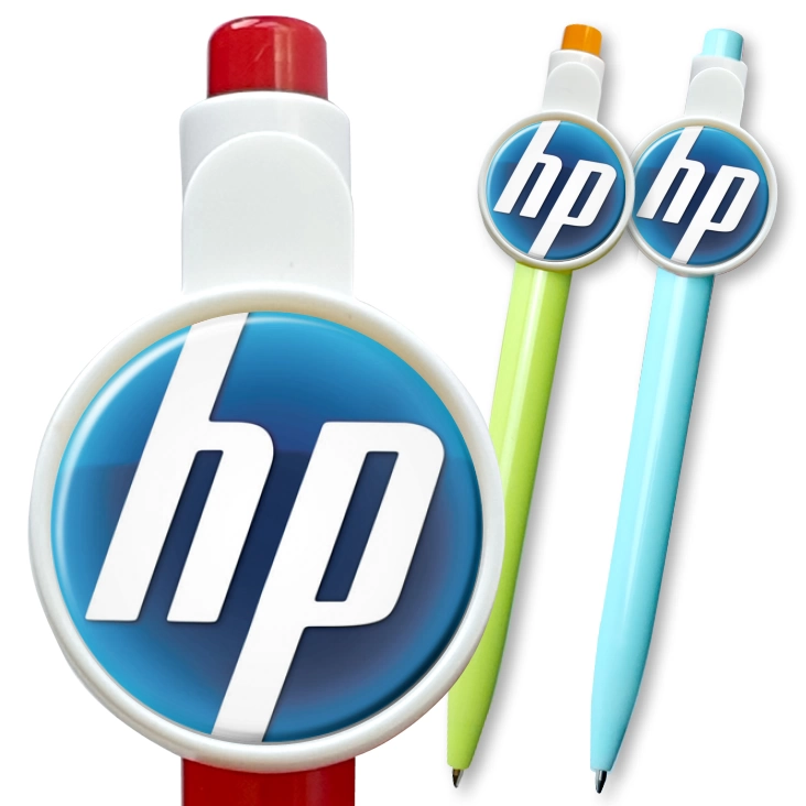 przypinka długopis HP Hewlett Packard