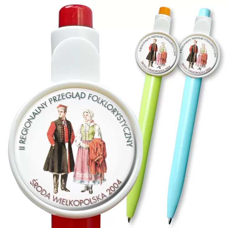 przypinka długopis II Regionalny Przegląd Folklorystyczny