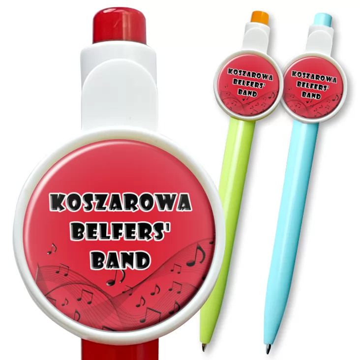 przypinka długopis Koszarowa Belfers Band