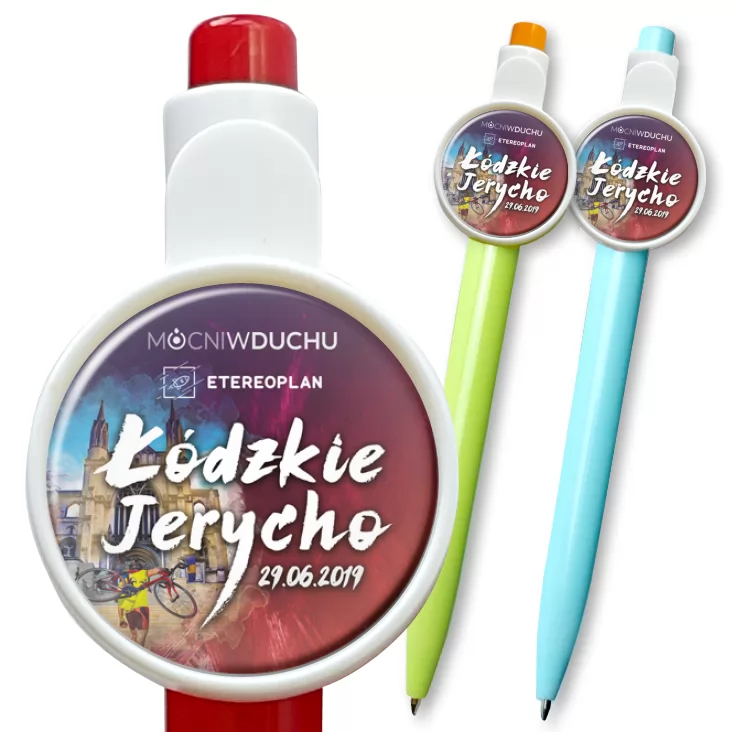 przypinka długopis Łódzkie Jerycho