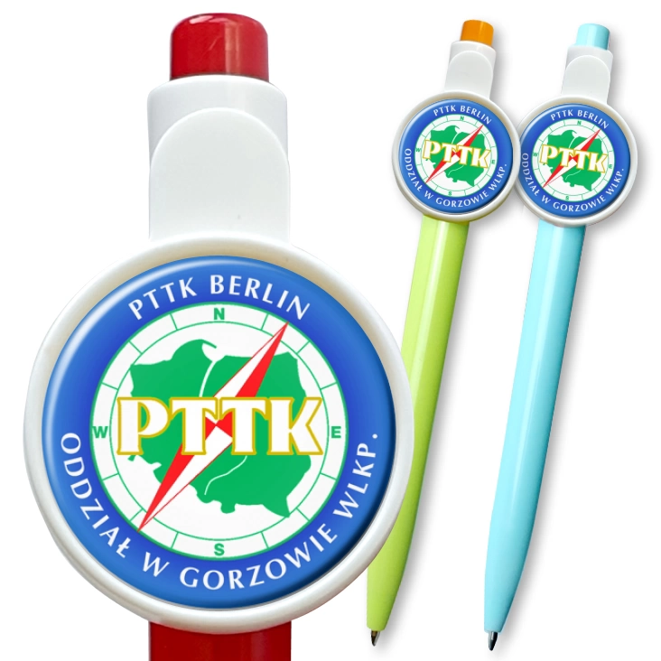 przypinka długopis PTTK Berlin w Gorzowie Wlkp.