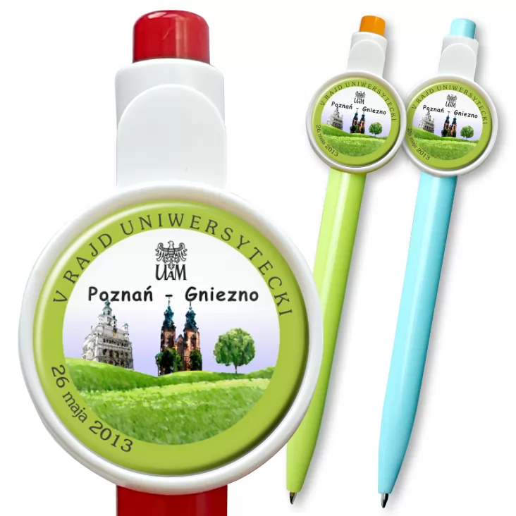 przypinka długopis Rajd UAM