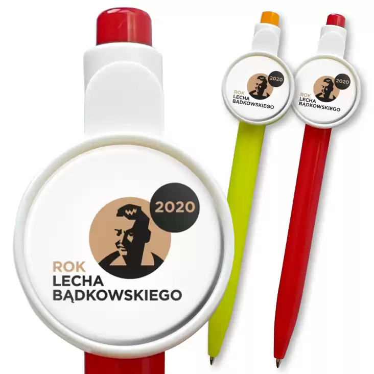przypinka długopis 2020 Rok Lecha Bądkowskiego