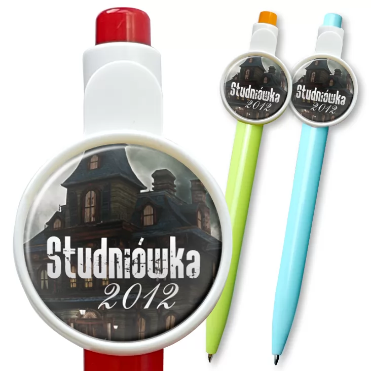 przypinka długopis Studniówka 2012