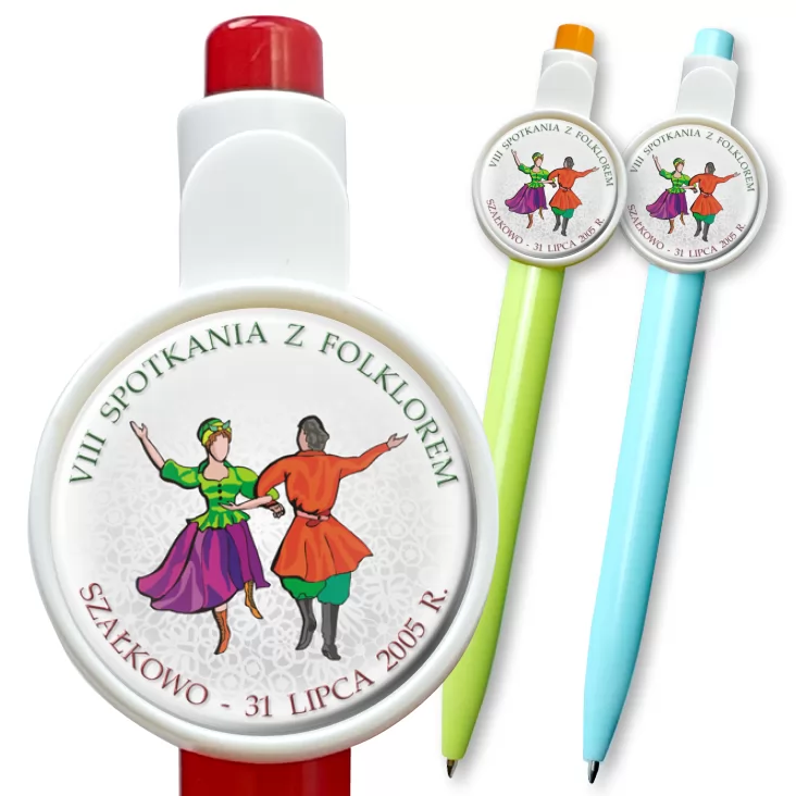 przypinka długopis VIII Spotkania z folklorem