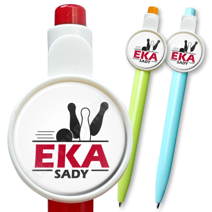 przypinka długopis EKA Sady