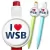 Przypinka długopis I love WSB