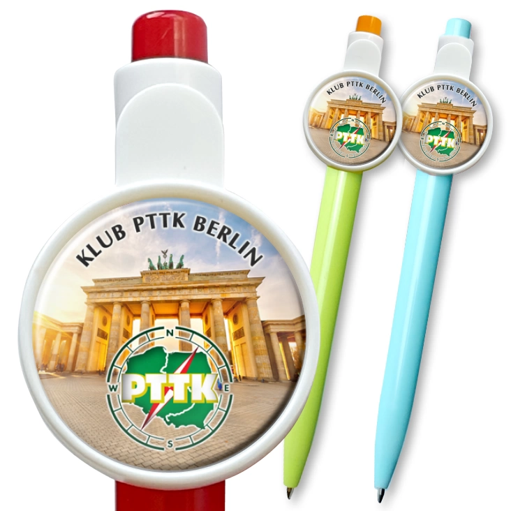 przypinka długopis Klub PTTK Berlin