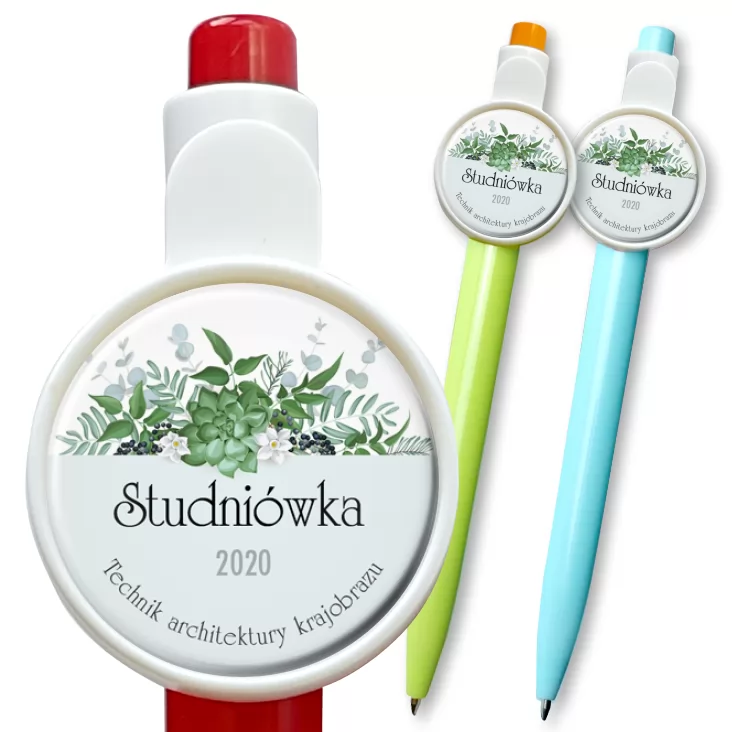 przypinka długopis Studniówka 2020