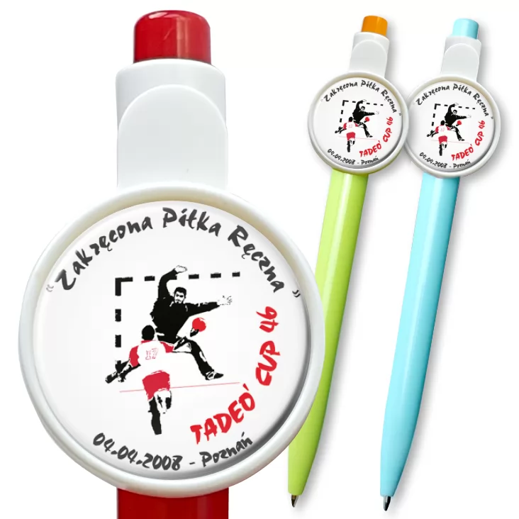 przypinka długopis TADEO CUP SP nr 46 Poznań