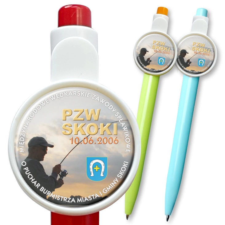 przypinka długopis Wędkarskie Zawody Spławikowe 2006